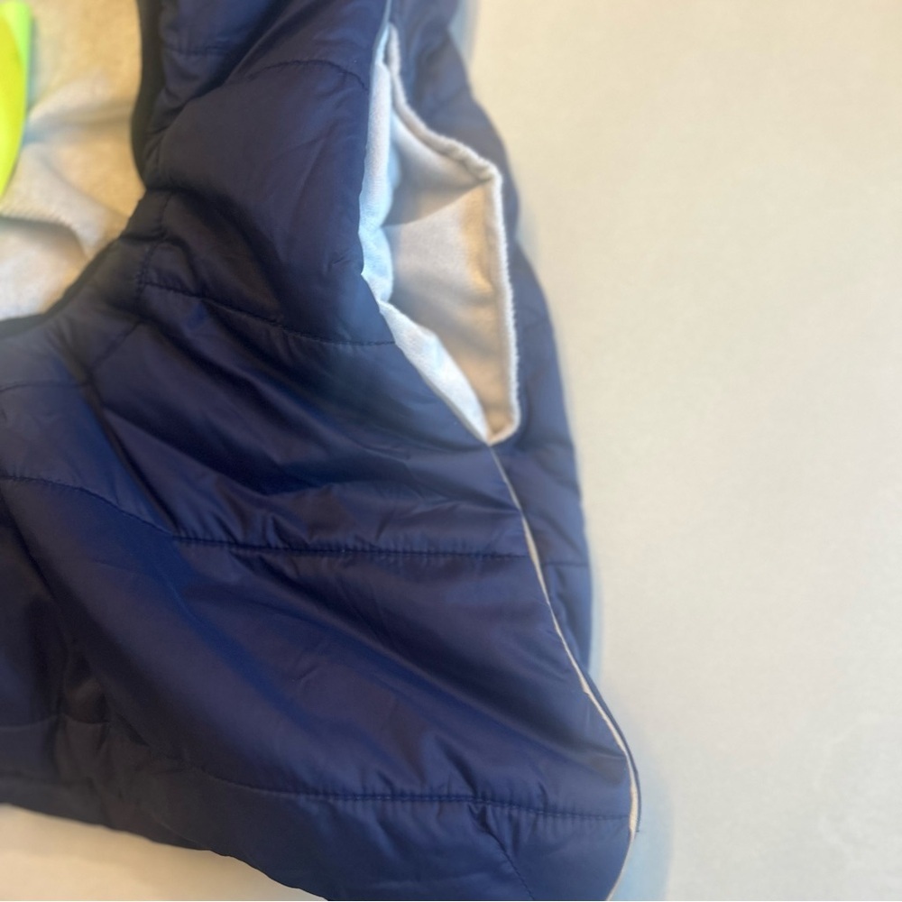 Stroller liner / baby footmuff in navy - Picture 5 of 7